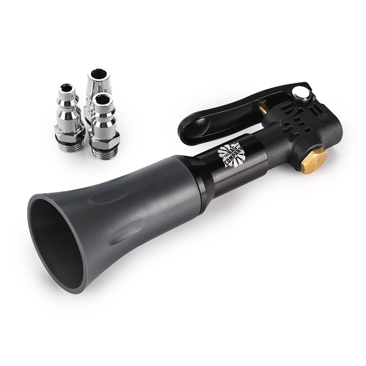 The Rag Company front view of Ultra Air Blaster Mini showing compact design and durable metal body for precise cleaning