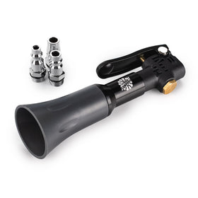 The Rag Company front view of Ultra Air Blaster Mini showing compact design and durable metal body for precise cleaning