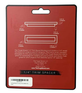 The Tough Brand side profile highlighting slim design for tight reveals and easy handling