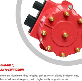 THEBIGDEALS cap and rotor close-up highlighting contacts and fit, ensures reliable spark delivery