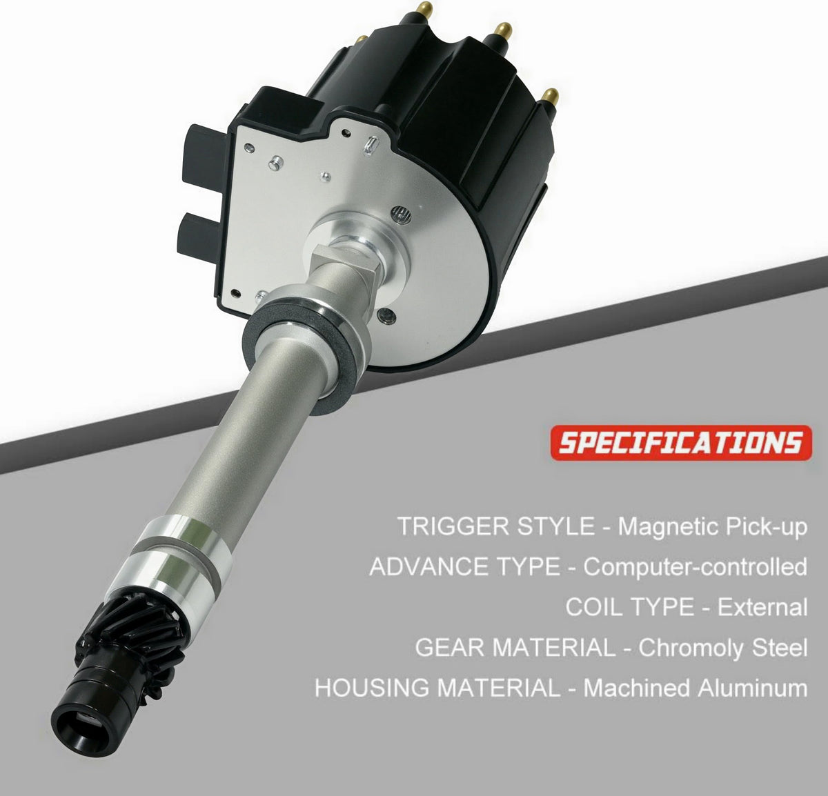 THEBIGDEALS distributor installed in engine bay illustrating direct-fit replacement