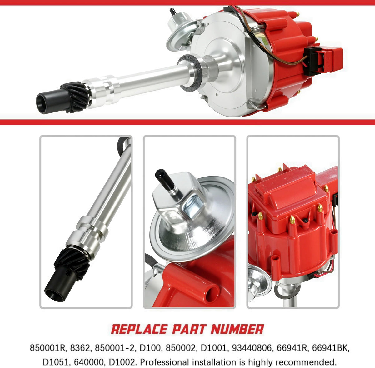 THEBIGDEALS rotor and shaft closeup showing heavy-duty construction for consistent timing