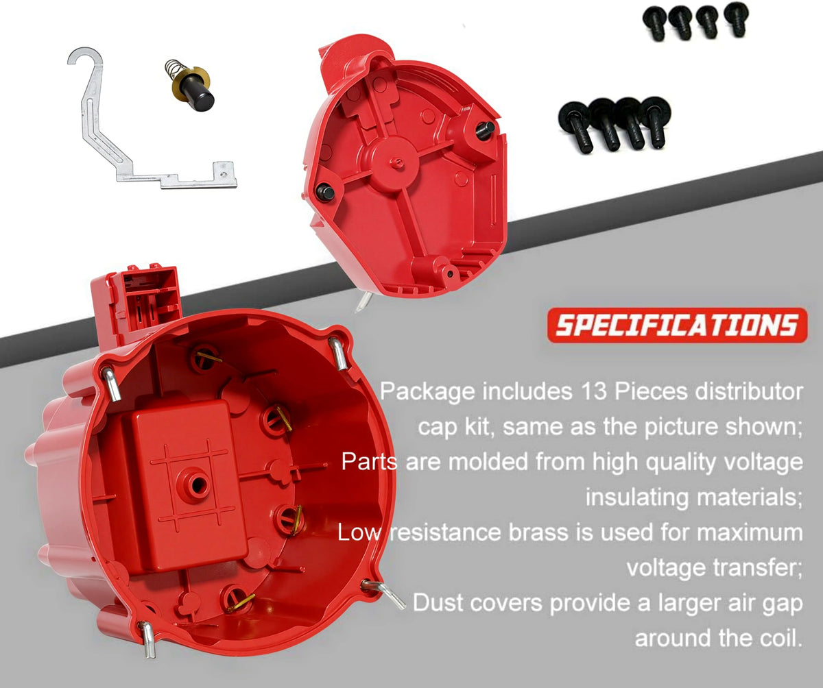 THEBIGDEALS kit installed on distributor demonstrating direct-fit replacement benefit