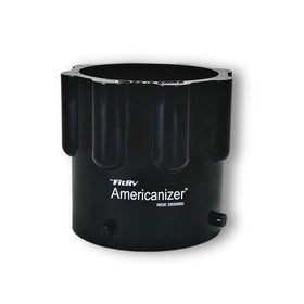 THE FITRV.COM Americanizer front view showing secure seal and spill prevention