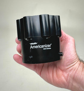 THE FITRV.COM Americanizer ergonomic grip detail for safer handling with gloves