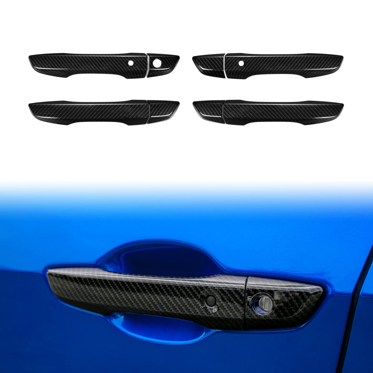 Thenice front packaging showing eight-piece handle cover kit benefit: complete set