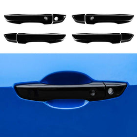 Thenice black handle cover front view showing sleek upgrade and protection