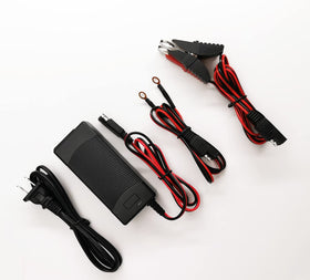 THEPRO packaging and accessories laid out showing included clamps and manual