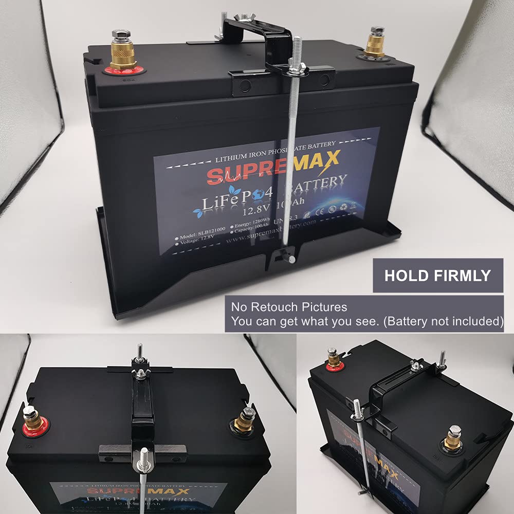 THEPRO tray next to standard battery showing fit and scale advantage