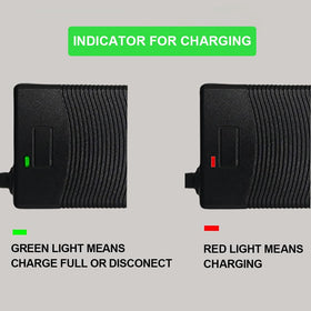 THEPRO charger body texture showing vents for improved heat dispersion