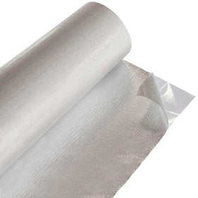 Thermo-Tec adhesive-backed side exposed indicating strong stick and clean installation