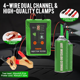 THIKPO dual output terminals with leads for comparative injector testing