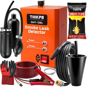 THIKPO front view of smoke machine showing compact housing and portability benefit