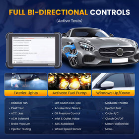 thinkcar THINKSCAN 689BT close-up touchscreen, responsive controls improve workflow