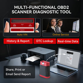 thinkcar bd6 diagnostic report printed showing exportable reports benefit