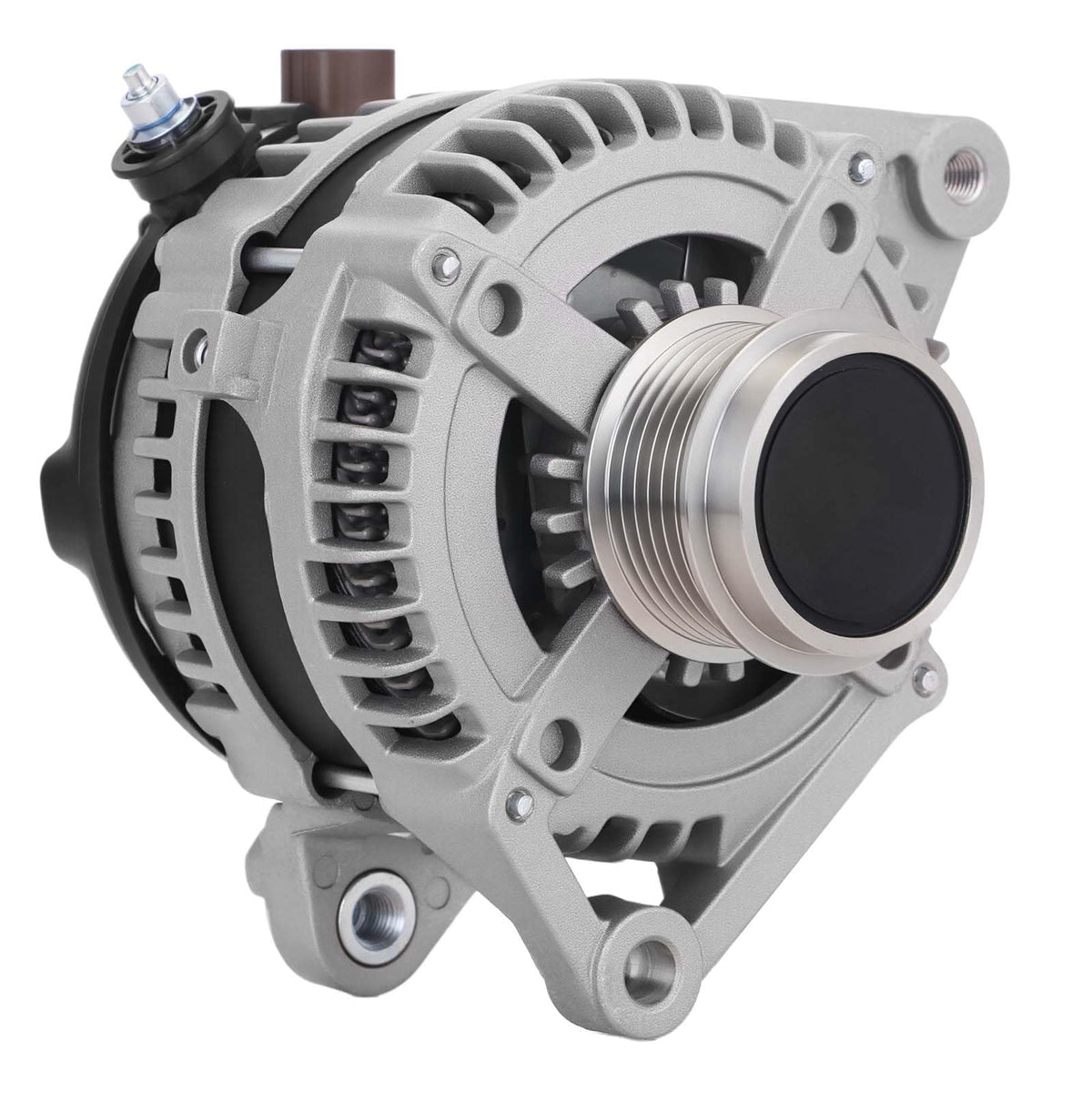 ThinkFar alternator front view showing complete assembly and reliable fit