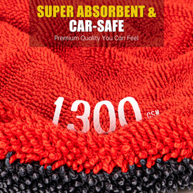 ThinkLearn large towel spread on car hood, covers wide surface quickly