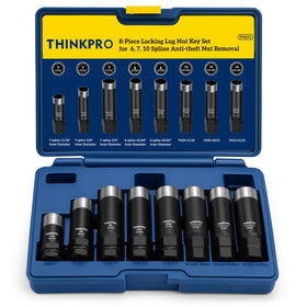 Thinkpro front packaging showing full spline lug key kit and benefits