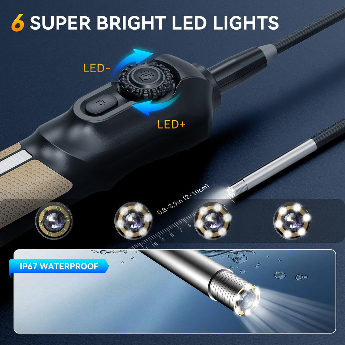 thinkcar thinkscan rear connectors and ports demonstrating easy expansion and endoscope plug-in