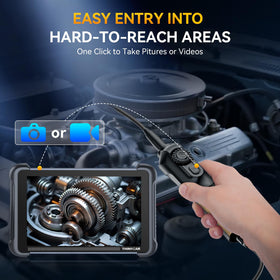 thinkcar tk101 seven-piece toolset laid out for fast minor repairs during diagnostics