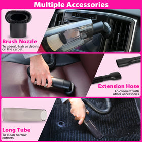 THINKWORK detailing brush set arranged to show five bristle types for delicate to tough cleaning