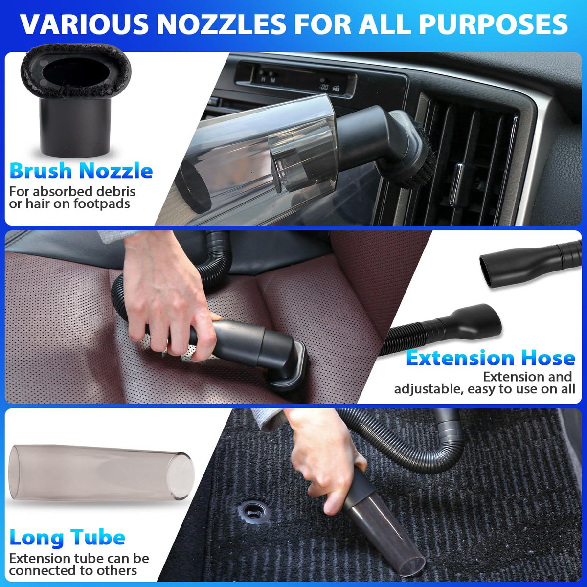 THINKWORK close-up of washable filter and nozzle highlighting easy maintenance