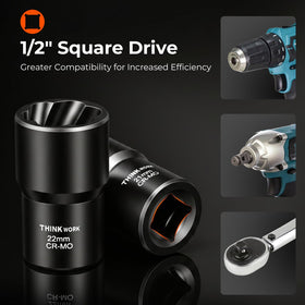 THINKWORK drive adapter and knockout pin for easy compatibility