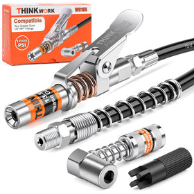 THINKWORK front packaging showing full grease coupler kit and benefits