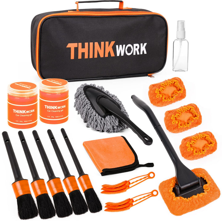 THINKWORK front packaging showing full 17-piece kit and carry bag for organized storage