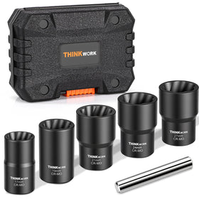 THINKWORK front packaging showing full lug nut removal kit and benefit of organization