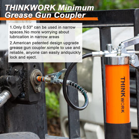 THINKWORK stamped label showing pressure rating and durability assurance