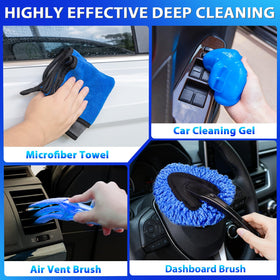 THINKWORK microfiber towel and pads with soft fibers for streak-free results