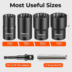THINKWORK socket array showing sizes for quick selection