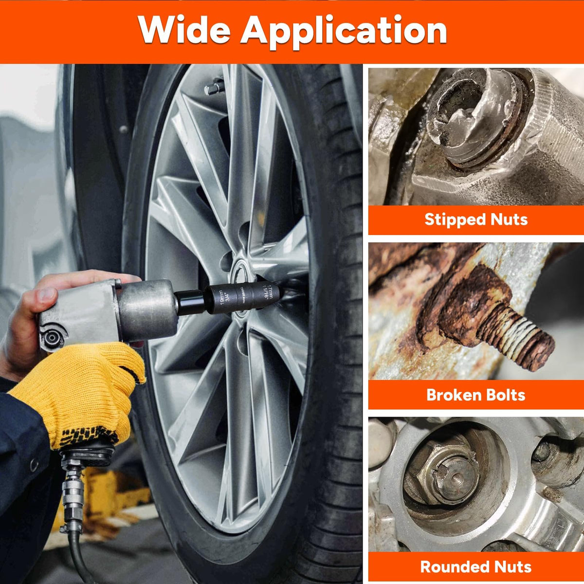 THINKWORK toolkit scene with extractors in roadside repair setup for emergency use