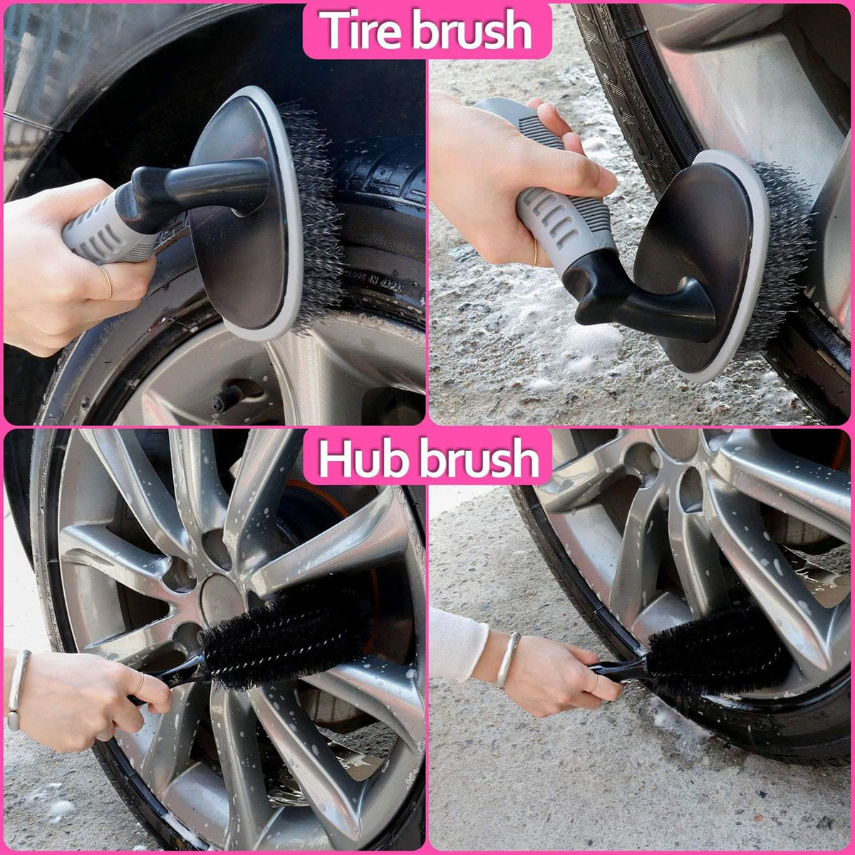 THINKWORK air vent brush with cleaning gel clearing tight crevices for fresh interior benefit