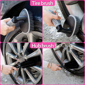 THINKWORK air vent brush with cleaning gel clearing tight crevices for fresh interior benefit