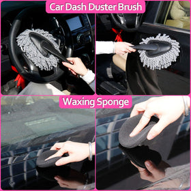 THINKWORK wheel brush scrubbing alloy wheel removing grime without scratching benefit