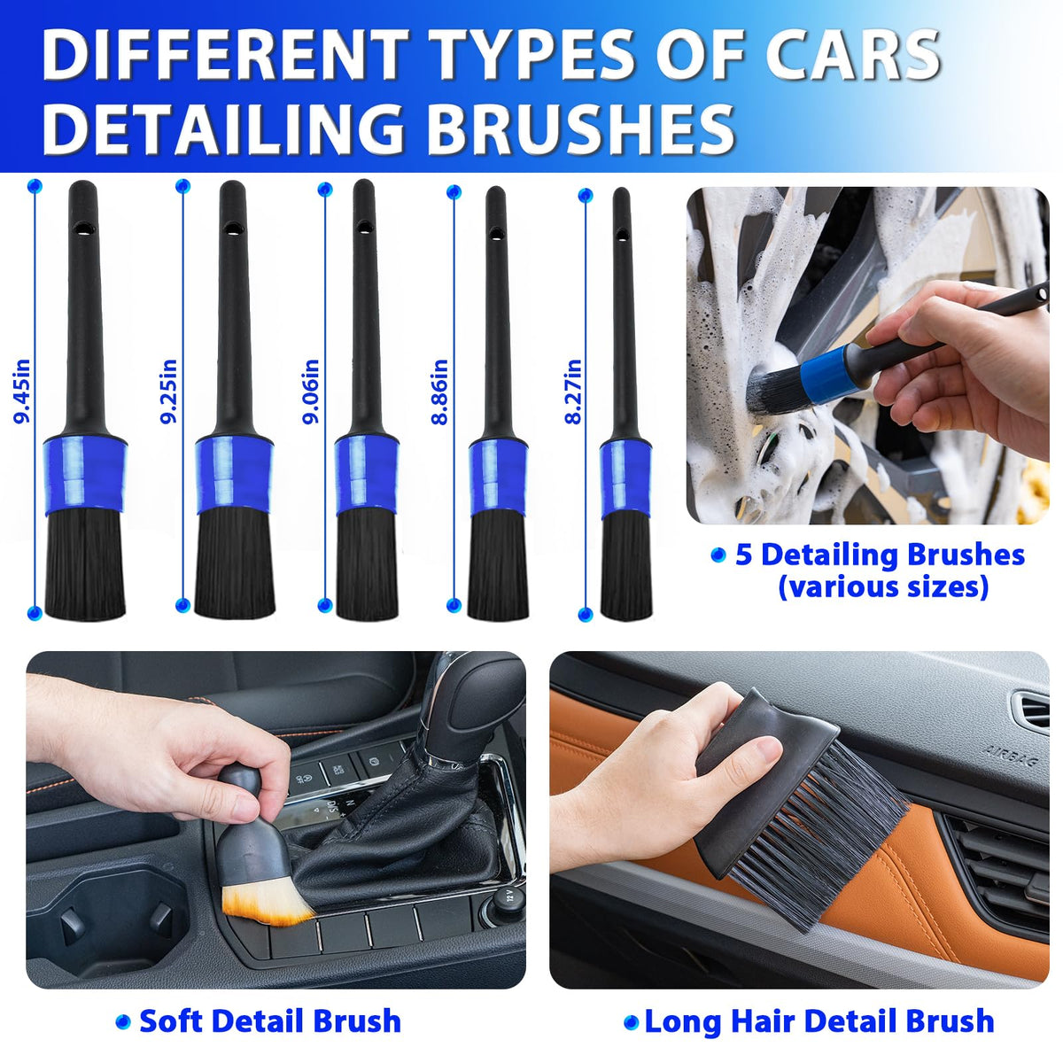 THINKWORK windshield cleaner angled showing rotatable head for corner and edge reach