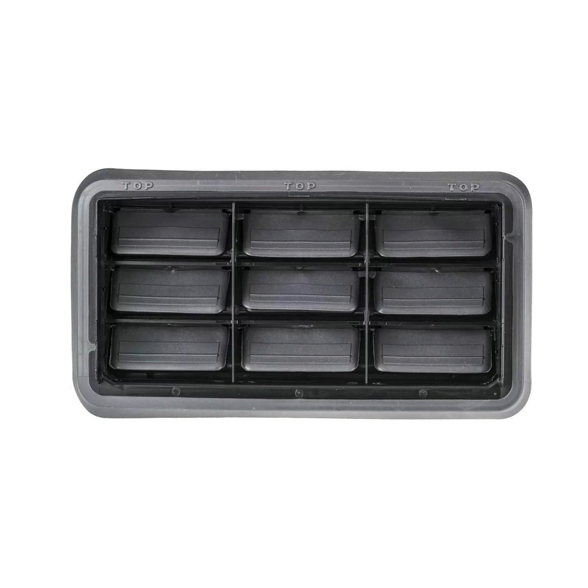 Thinyou vent front view showing clean fit and restored tailgate appearance