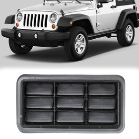 Thinyou vent installed on Jeep Wrangler JK showing cohesive rear styling