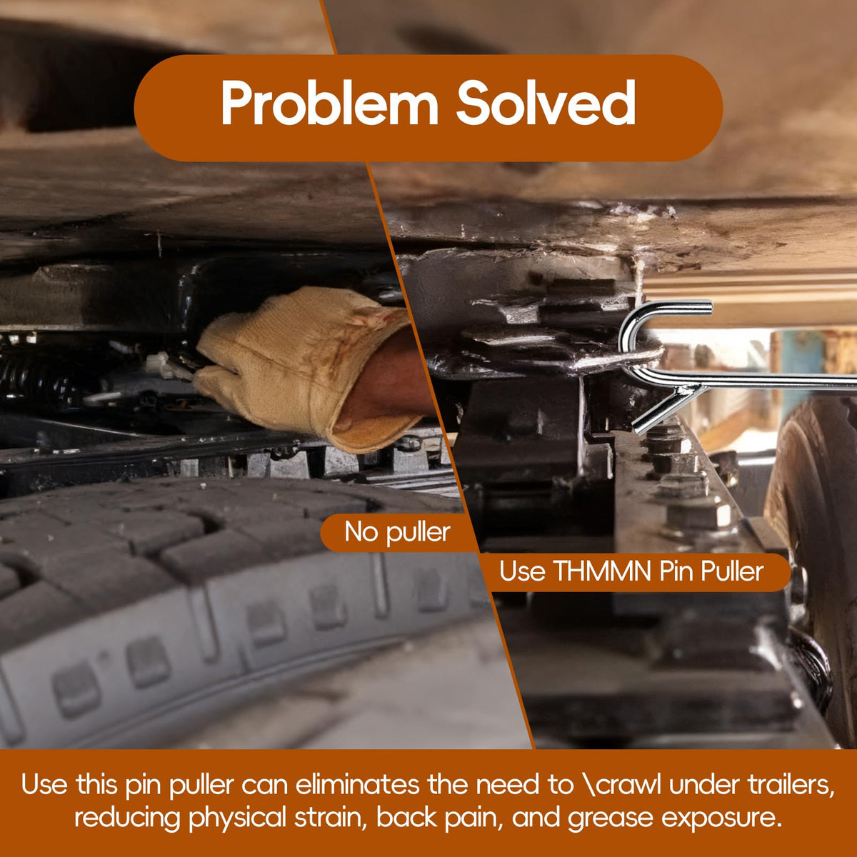 THMMN stored in truck cab toolbox demonstrating portability and convenience