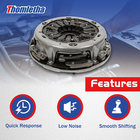 Thomletha close-up of clutch fork machining highlighting precision surfaces