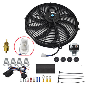 Thomletha front fan assembly showing compact design and efficient airflow