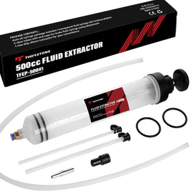 Thorstone 500cc front view showing capacity and ergonomic pump for easy maintenance
