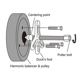 Thorstone bolt size layout showing variety for correct thread match