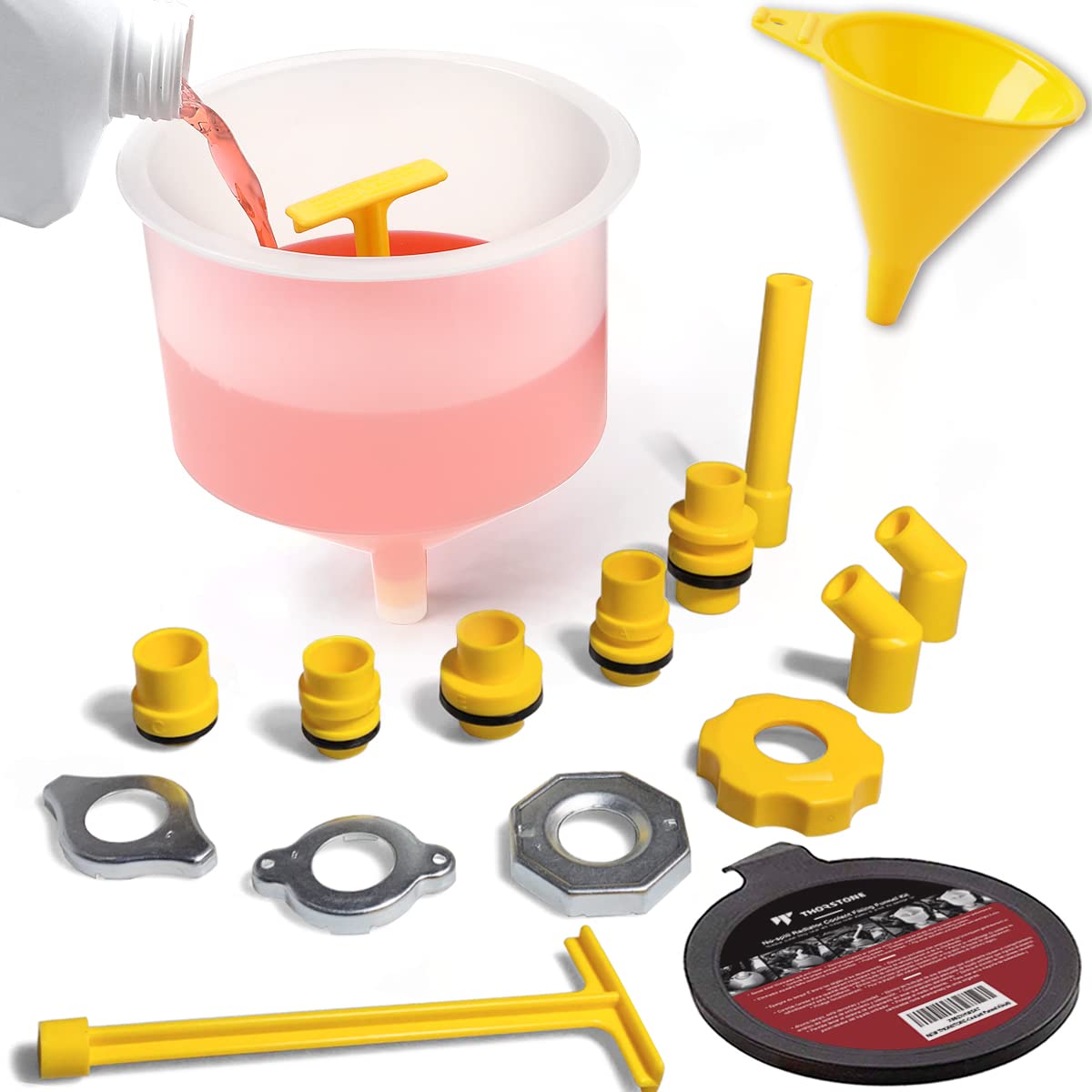 Thorstone funnel front packaging showing complete 16-piece kit and benefits