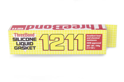 ThreeBond TB1211 front label showing product and benefit of durable engine sealing