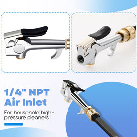 Threlaco detachable 1/4 inch NPT inlet connection for versatile pressure washer fit
