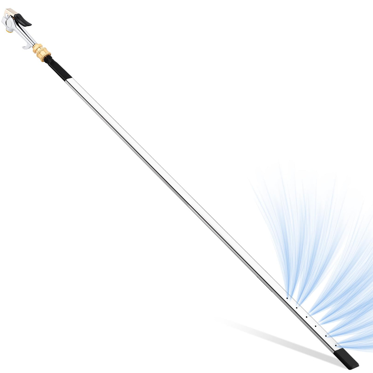 Threlaco front view showing full wand benefit of extended reach