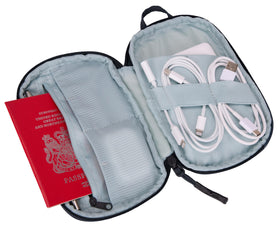 Thule Subterra PowerShuttle small inside backpack illustrating easy portability